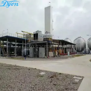 Yüksek verimli karbon dioksit gaz geri kazanım tesisi üretmek için gıda sınıfı CO2