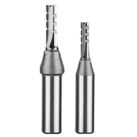 Machine CNC pour le travail du bois, 8mm, 1 pièce, meilleur prix, outil de coupe en carbure de massif, cannelure droite, routeur de bois