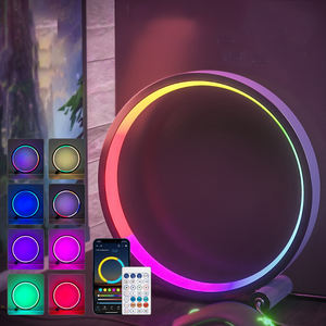 <b>Smart</b> <b>Table</b> Lamp USB Desk Light APP Control <b>Bedside</b> Lamp RGB LED Night Light Decoration Atmosphere Desk Lamp 15cm 25cm - Product Image 3