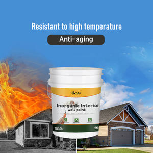 Commercio all'ingrosso forniture di classe-un ignifugo Anti-muffa minerale inorganico <span class=keywords><strong>pittura</strong></span> murale interna per soggiorno - Product Image 1