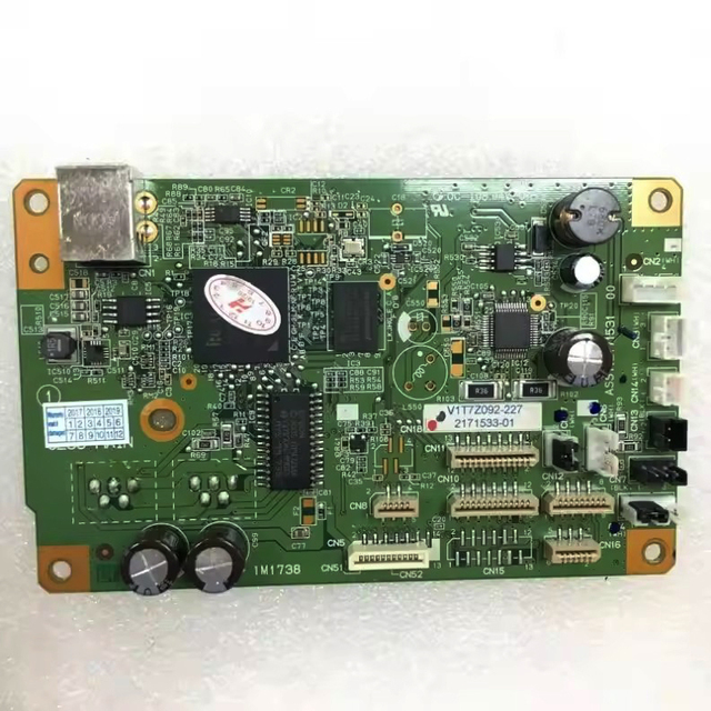 Compatible Motherboard for Epson L800 L805 Main Board Motherboard Green USB Interface Board UV Printer