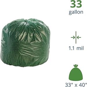 ถุงขยะพลาสติกแบบควบคุมวงจรการใช้งาน Huamaohengchun33 ขนาด 33 นิ้ว x 40 นิ้ว เหมาะสำหรับใช้ในห้างสรรพสินค้า ห้องครัวร้านอาหาร - Product Image 3