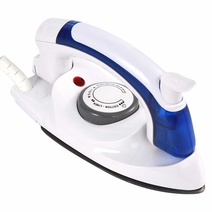 Mini Portable Foldable Electric Steam Iron for Clothes 3 Gears Flatiron  Travel 