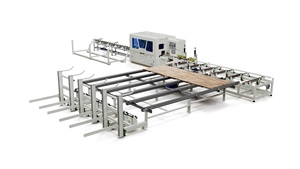 Jointer en bois de meubles 230mm planches moulure de couronne formant la machine de rabot à 4 côtés - Product Image 2