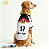Maillot de football personnalisé OEM/ODM pour chien, en polyester, léger, uniforme sportif pour chiot, vêtements pour animaux de compagnie pour l'été