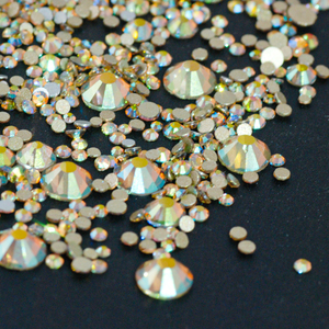 Hisenlee SS3-SS20 3D dos plat <span class=keywords><strong>Strass</strong></span> bricolage décor luxe verre <span class=keywords><strong>strass</strong></span> fantôme couleur claire pour ongles vêtements chaussures sacs de maquillage - Product Image 2