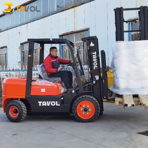 Carretilla elevadora diésel de 2,5 toneladas, 3 toneladas, 3,5 toneladas con mástil de 3 etapas, elevador hidráulico, fuente de alimentación de motor diésel para camión pequeño - Product Image 3