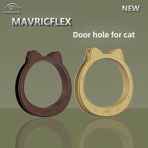 एब्स प्लास्टिक क्लासिक शैली पालतू जानवरों के लिए कुत्तों और बिल्लियों के लिए बाहरी और आंतरिक पालतू दरवाजे के गेट की आपूर्ति करता है - Product Image 2