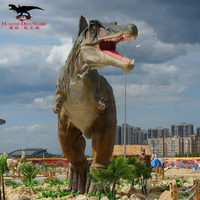 Dinosaure Jurassique réaliste, robot animatronique interactif