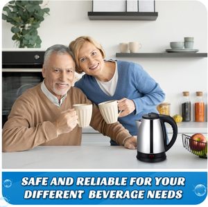 Electric <b>Kettle</b> Stainless Steel USB Powered European Design White Shade Portable Household Appliance - Product Image 4