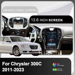 New 13.6 Inch Tesla Screen Android Car Radio for Chrysler 300C 2011 2023 Multimedia Carplay Navigation <b>Auto</b> Head Unit Monitor - Product Image 3
