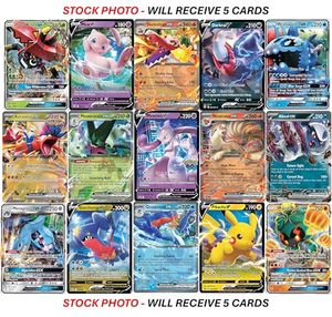 Lot de 5 cartes ultra-rares - Édition <span class=keywords><strong>GX</strong></span> EX - Assortiment varié sans doubles - Papier 55x85mm - Plus de 14 ans - Product Image 3