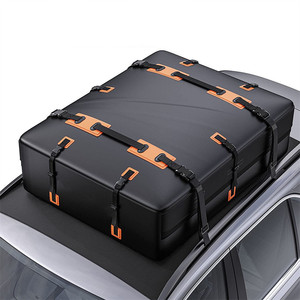 21 Cubic Waterproof Rooftop Luggage Bag Anti-Tear 700D PVC Car Roof Bag Cargo Carrier