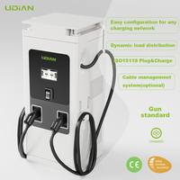 Borne de recharge intelligente DC 320 kW pour véhicules électriques, station de charge haute puissance standard CHAdeMO pour flottes de bus électriques
