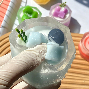 Gobelet à milkshake <span class=keywords><strong>en</strong></span> <span class=keywords><strong>verre</strong></span> transparent OEM 5,5 cm, jouet anti-stress TPR souple à récupération lente, pour desserts, commande <span class=keywords><strong>en</strong></span> gros personnalisée, fabricant, vente <span class=keywords><strong>en</strong></span> gros - Product Image 2