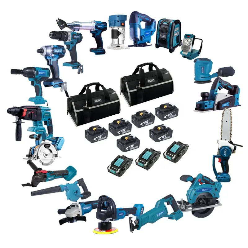 The Blues 21V Drill Combo Tool Sets High Quality Professional Cordless Battery Power Tools for Woodwork cordless combo kit