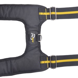 H-Type Design Heavy Duty <strong>Work</strong> Tool Belt Braces Suspenders Padded with 4 Support Loops and Tool <strong>Pouch</strong> Customized OEM - Product Image 5