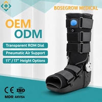 Bota Ortopédica para Caminar con Soporte de Aire para Rehabilitación Controlada del Tobillo Postoperatorio, para Tendón de Aquiles