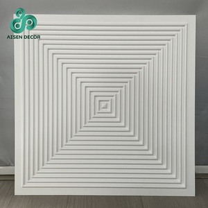Aisen Decor 3D PVC Wall Panels Geometric Background Sticker for <strong>Interior</strong> &amp; Exterior for Bathroom &amp; Exterior Wall Decor Wholesale - Product Image 1