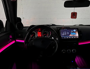 Kit di Illuminazione Ambientale Dinamica a 64 Colori per Mitsubishi <span class=keywords><strong>Lancer</strong></span> EX, Sistema <span class=keywords><strong>LED</strong></span> Sinfonico per Luci Interne delle Portiere - Product Image 3