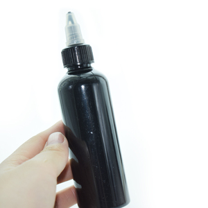 Botella <span class=keywords><strong>de</strong></span> plástico negra con tapa giratoria para solventes, botella transparente <span class=keywords><strong>de</strong></span> color ámbar con aplicador <span class=keywords><strong>de</strong></span> punta - Product Image 5