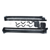 Marchepieds latéraux et marchepieds de protection en alliage d'aluminium JOESHIER pour Toyota Land Cruiser Prado FJ150 2008-2020, design de luxe
