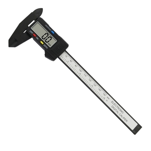Calibrador Digital Vernier de 0.1mm/0.01in, Regla de Medición de Plástico para Joyería y Cejas con Pantalla - Product Image 2