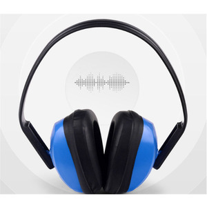 Orejeras Delta con Protección Contra Ruido, Forro de Esponja Azul, para Estudiar, Dormir, Trabajo Industrial y Tiro - Product Image 1