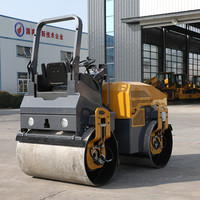 Compacteur routier vibrant à double tambour de 3,5 tonnes, Euro 5 EPA Diesel, pour travaux intensifs sur l'asphalte et le sol