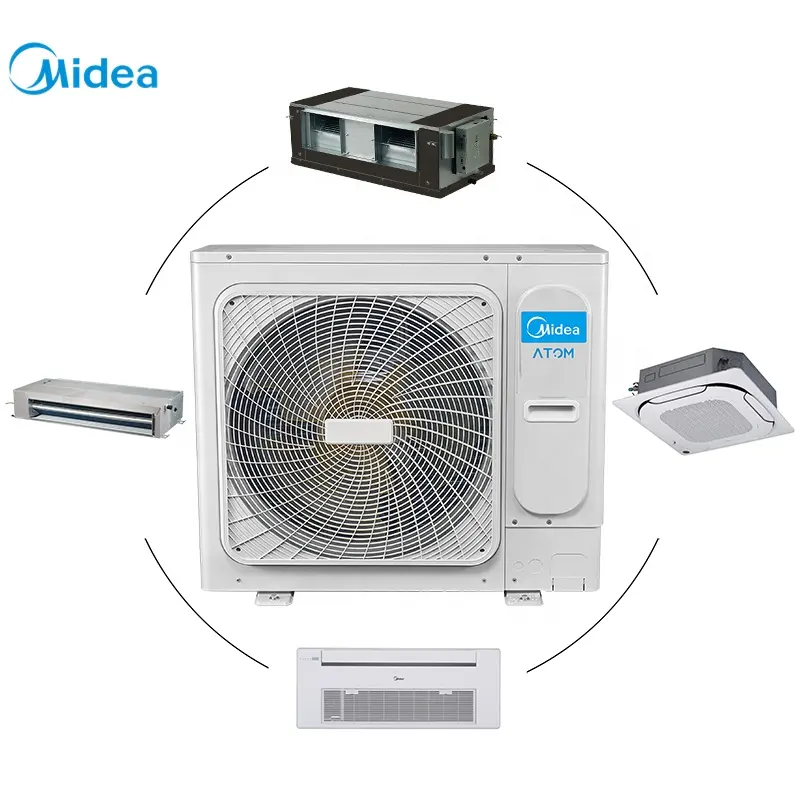 Mida Ce 인증 상업 R410a 냉매 분할 에어컨 시스템 4.5kw 천장 및 바닥 실내 단위 항목