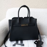 Bolsos de Mano de Lujo 2026, Diseño de Diseñador, Tipo Bandolera, de Hombro, para Mujer, Cuero Genuino, Cierre de Cremallera, Ecológicos, Suaves