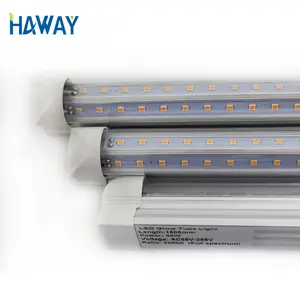 2020 novo de Alta Qualidade cresce a luz full spectrum 3000K 2835smd Tube8 18W/36W 270angle Led tubos