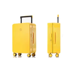 工厂设计旅行行李套装包最优惠价格行李Abs硬箱行李20 24 28英寸旅行行李手推车随身携带