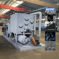 Mini-machine de pyrolyse pour la transformation de déchets plastiques mixtes (films, PEHD, PEBD, PP), pneus, caoutchouc, boues d'huile et plastiques en huile de pyrolyse à petite échelle