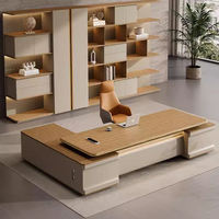Bureau de direction moderne haut de gamme pour la maison ou le bureau, bureau multifonctionnel pour PDG, bureau de direction, mobilier de direction