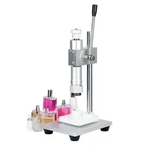 Manual Perfume Bottle Capping Sealing Machines For Glass Plastic Perfume Bottle