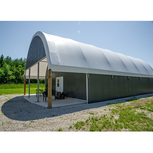 Bâtiment préfabriqué extérieur en PVC imperméable, entrepôt industriel, tente de stockage pour l'hiver - Product Image 3