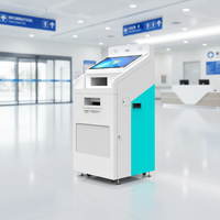 Kiosco de Pago e Impresión Autoservicio para Interiores con Operación 24/7, Terminal de Impresión/Escaneo/Copia de Documentos A4, Pantalla Táctil, Tipo Piso