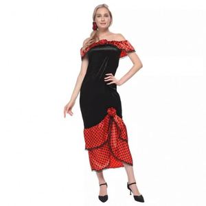 Robe de danse flamenco espagnole pour filles, costume de fête, tenue de danse pour enfants, 4ourcostumes - Product Image 4