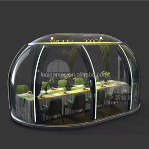 Dôme de jardin transparent en polycarbonate, tente <span class=keywords><strong>bulle</strong></span> moderne préfabriquée ovale, salon extérieur, glamping, <span class=keywords><strong>chambre</strong></span> familiale, complexe hôtelier quatre saisons - Product Image 4