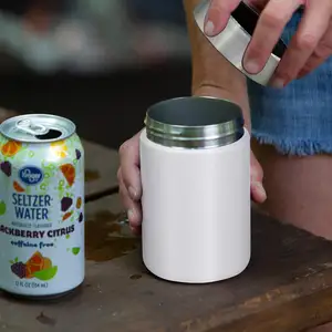 New Arrivals 12OZ Beer Cooler 304 Double Wall Vacuum Insulated Stainless Steel Beer Bottle Can For Party