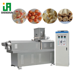 Ligne de production de produits soufflés délicieux : Machine à fabriquer des boules et bâtonnets de maïs soufflé, Extrudeuse de snacks soufflés au maïs - Product Image 3