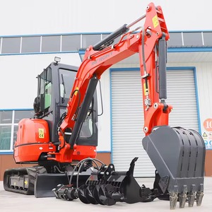 Livraison Gratuite Mini-Excavatrice 3,5 Tonnes Moteur EPA, Mini-Excavatrice sur Chenilles 0,8 Tonne, Excavatrice Agricole 1 Tonne 2 Tonnes à Vendre - Product Image 2
