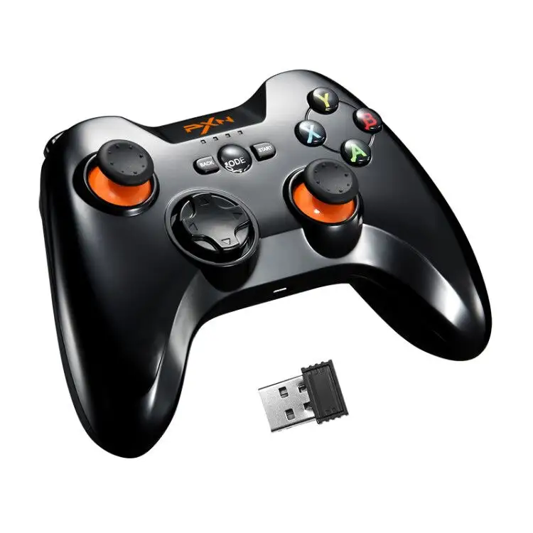 PXN 9603 2,4 GHz Dongle Gamepad inalámbrico para computadora portátil, Android, TV Box con función de vibración