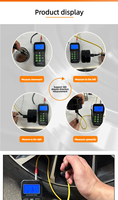Testeur de dureté MituoLinke LH100 Leeb pour l'acier et l'aluminium, duromètre métallique portable avec écran LCD segmenté