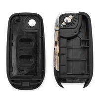 Nouvelle Coque de Clé de Voiture à 2 Boutons, Coque de Remplacement pour Télécommande de Véhicule REN, Accessoire de Clé