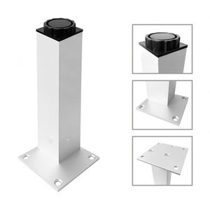 Jambes de banc d'armoire décoration moderne matériel de meubles meubles de salon pieds en acier Chrome métal canapé armoire banc jambes - Product Image 2