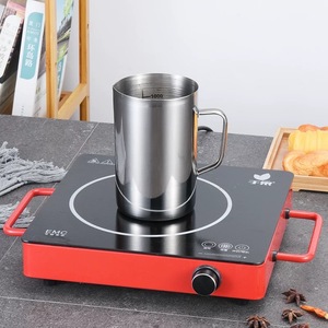 Boshengjia 304 Stainless Steel <b>Measuring</b> Cup Graduated With Handle For Coffee Baking Lab Use - Product Image 2