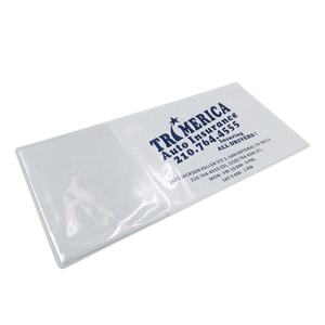 Tarjetero de registro y seguro de coche de primera calidad de material de PVC suave e impermeable con impresión <span class=keywords><strong>personalizada</strong></span> al por mayor - Product Image 4