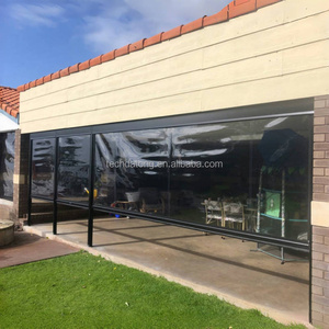 Stores enrouleurs motorisés intelligents en PVC <span class=keywords><strong>transparent</strong></span> avec télécommande pour terrasse, fournis directement par l'usine - Product Image 5